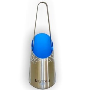 Belvedere Vodka Logo Metal Ice Bucket with Tongs